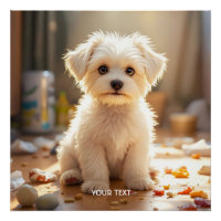 Fantasy Niedlich Happy Maltese Puppy