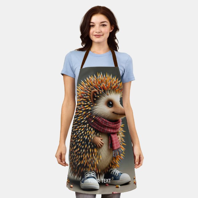 Fantasy Niedlich Igel Sharp Needles Schürze (Getragen)