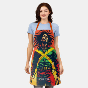 Fantasy Niedlich Jamaica Flag Sun Schürze