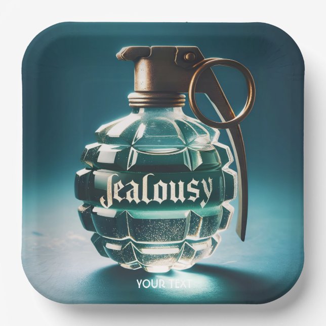 Fantasy Niedlich Jealousy Flaschentränke Pappteller (Vorderseite)