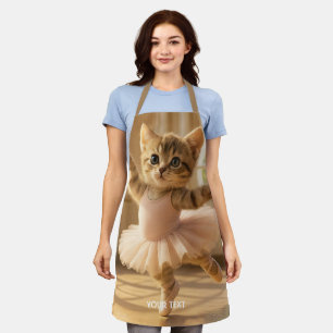 Fantasy Niedlich Kitten Kleine Ballerina Schürze