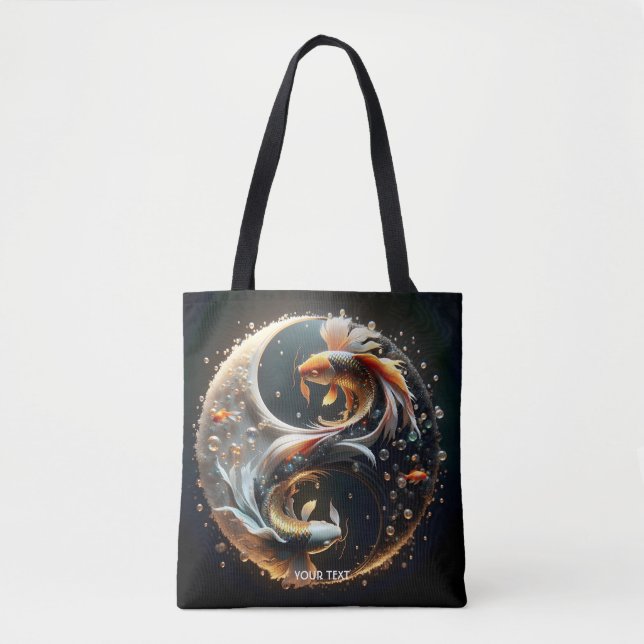 Fantasy Niedlich Koi Yang Tasche (Vorderseite)