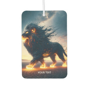 Fantasy Niedlich Lion Wüstenfeuer Autolufterfrischer