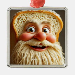 Fantasy Niedlich Loaf Bart Ornament Aus Metall