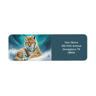 Fantasy Niedlich Lynx Cub Winter