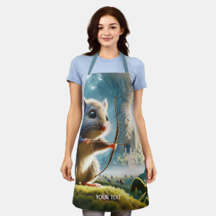 Fantasy Niedlich Mice Bow Forest Schürze