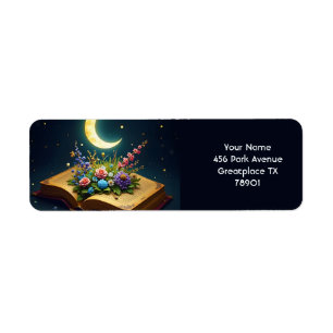 Fantasy Niedlich Moon Book Blume