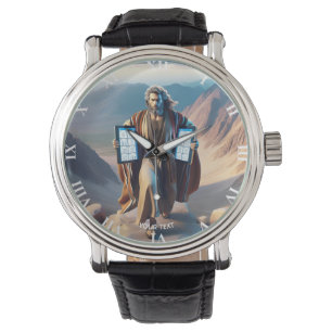 Fantasy Niedlich Moses Zehn Gebote Armbanduhr