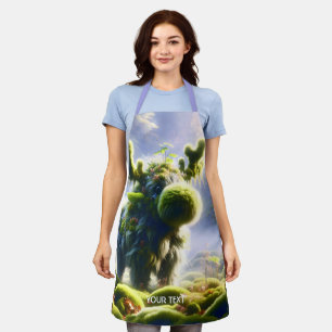 Fantasy Niedlich Moss Moose Forest Schürze