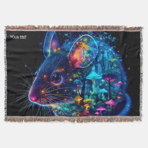 Fantasy Niedlich Mouse Mushroom Forest Decke
