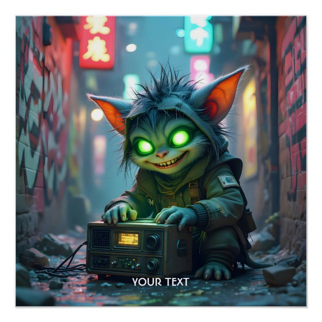 Fantasy Niedlich Music Joy Street Poster (Vorderseite)