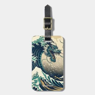 Fantasy Niedlich Mythischer japanischer Drache Gepäckanhänger