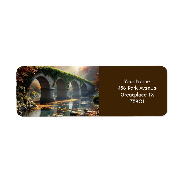 Fantasy Niedlich Old Bridge Herbst (Vorne)