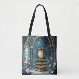 Fantasy Niedlich Owl Glassbooks Tasche