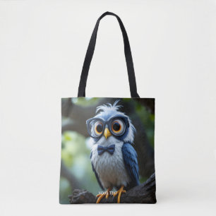 Fantasy Niedlich Owl Glassbow Tasche