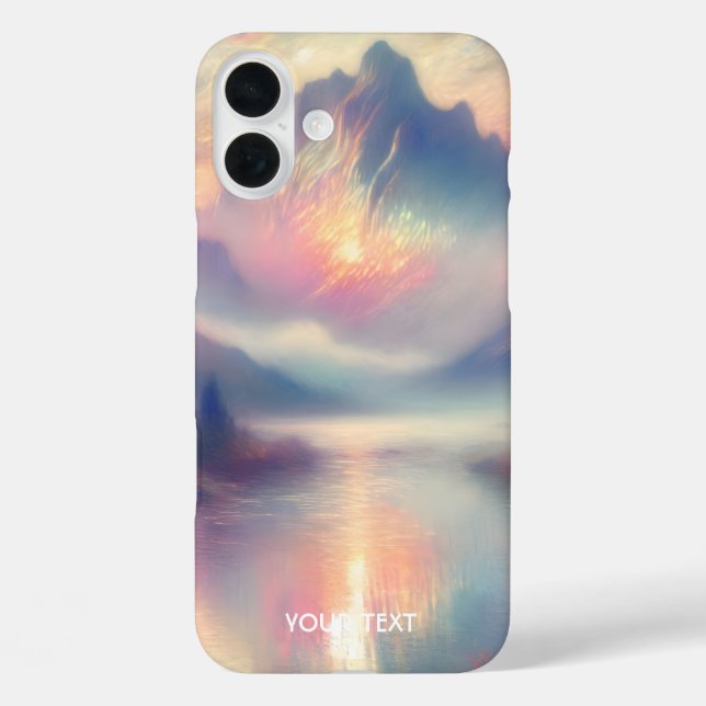 Fantasy Niedlich Pastel Pearl iPhone 16 Plus Hülle (Rückseite)