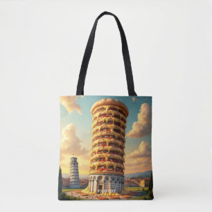 Fantasy Niedlich Pisa Tower Pizza Tasche