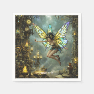 Fantasy Niedlich Pixie Butterfly Wings Serviette