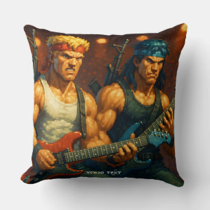 Fantasy Niedlich pixized Rock Band Kissen