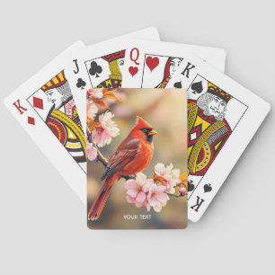 Fantasy Niedlich Red Bird Cherry Spielkarten