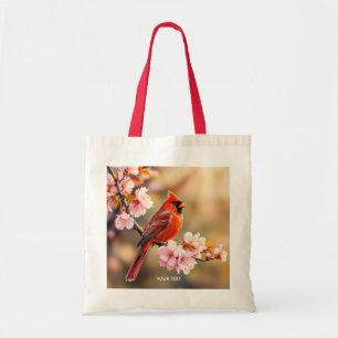Fantasy Niedlich Red Bird Cherry Tragetasche