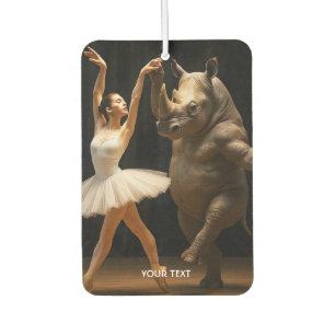 Fantasy Niedlich Rhino Dancer Ballerina Autolufterfrischer