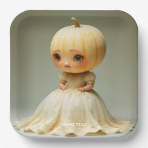 Fantasy Niedlich Sad Cantaloupe Hochzeit Pappteller