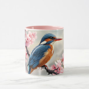 Fantasy Niedlich Sakura Bird Blue Tasse
