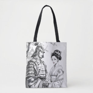 Fantasy Niedlich Samurai Geisha Pencil Tasche