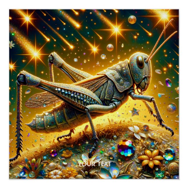 Fantasy Niedlich Sequel Grasshopper Stars Poster (Vorderseite)