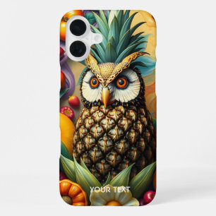 Fantasy Niedlich Serene Ananas Owl iPhone 16 Plus Hülle