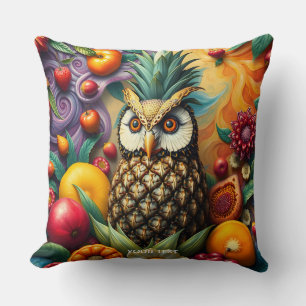 Fantasy Niedlich Serene Ananas Owl Kissen