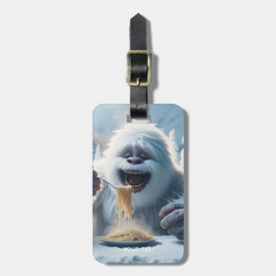 Fantasy Niedlich Spaghetti Yeti Snow Gepäckanhänger