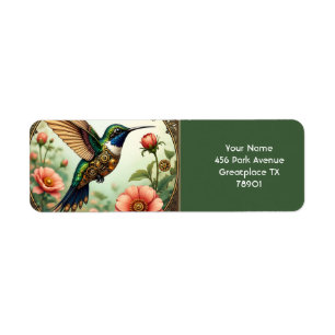 Fantasy Niedlich Steampunk Bird Blume