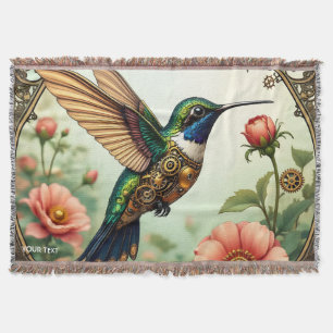 Fantasy Niedlich Steampunk Bird Blume Decke