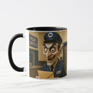 Fantasy Niedlich Strange Postarbeiter Tasse