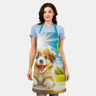 Fantasy Niedlich Sun Baby Dog Schürze