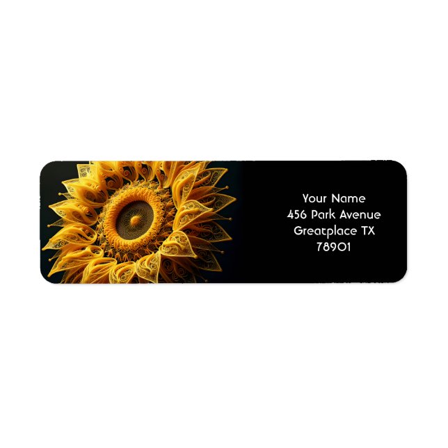 Fantasy Niedlich Sunflower Yarn Strings (Vorne)