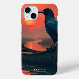 Fantasy Niedlich Sunset Boat Raven Case-Mate iPhone Hülle