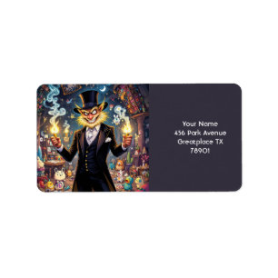 Fantasy Niedlich Super Villain Toys Adressaufkleber