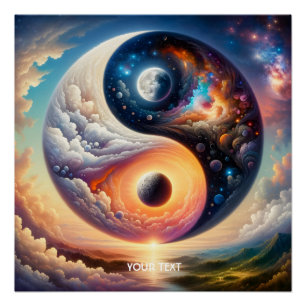 Fantasy Niedlich Surreal Yang Poster
