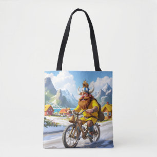 Fantasy Niedlich Viking Village Bike Tasche