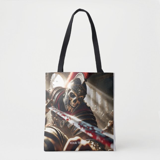 Fantasy Niedlich Warrior Antike Rüstung Tasche (Vorderseite)