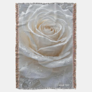 Fantasy Niedlich White Rose Drops Decke