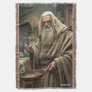 Fantasy Niedlich Wizard Frittierwagen Decke