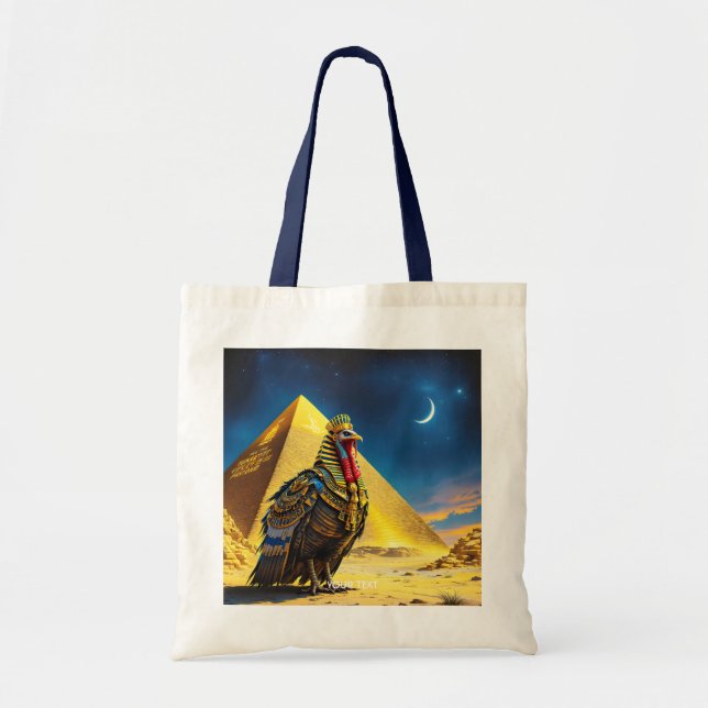Fantasy Niedlich Wüste Pharaoh Türkei Tragetasche (Vorne)