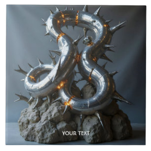 Fantasy Niedliche Abstrakte Skulptur Rock Fliese