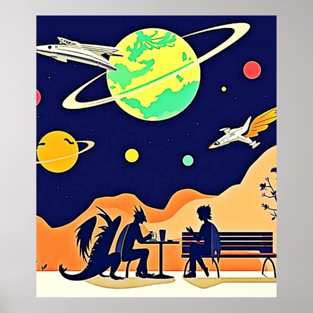 Fantasy Night Rendezvous Poster (Vorne)