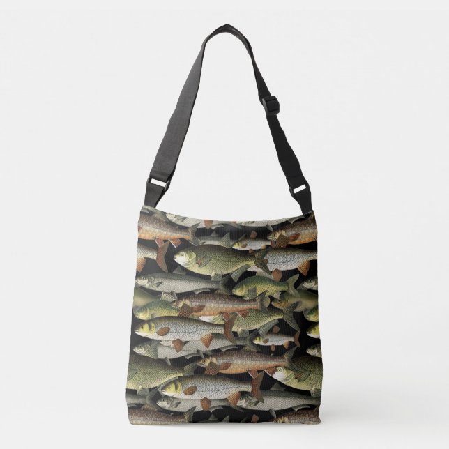 Fantasy Outdoor Sportsman Pattern Tragetaschen Mit Langen Trägern (Vorderseite)