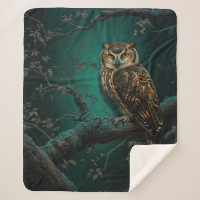 Fantasy Owl Sherpadecke (Vorderseite)